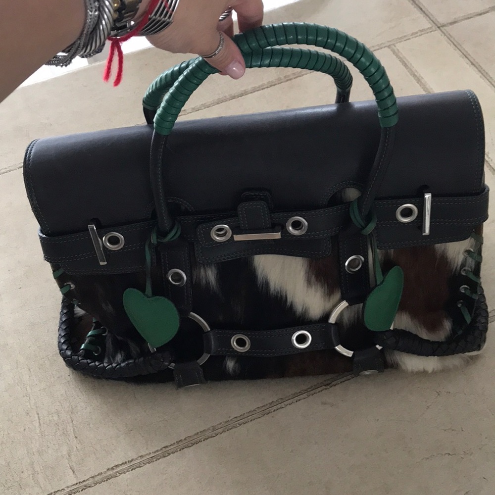 {Luella} pony hair signature bag